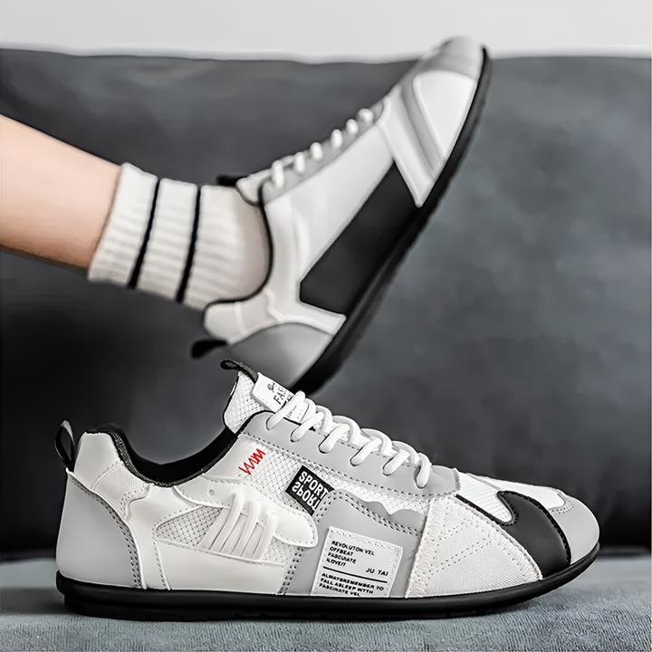 Voltpeak - Casual Sneakers With Textured Side Panels