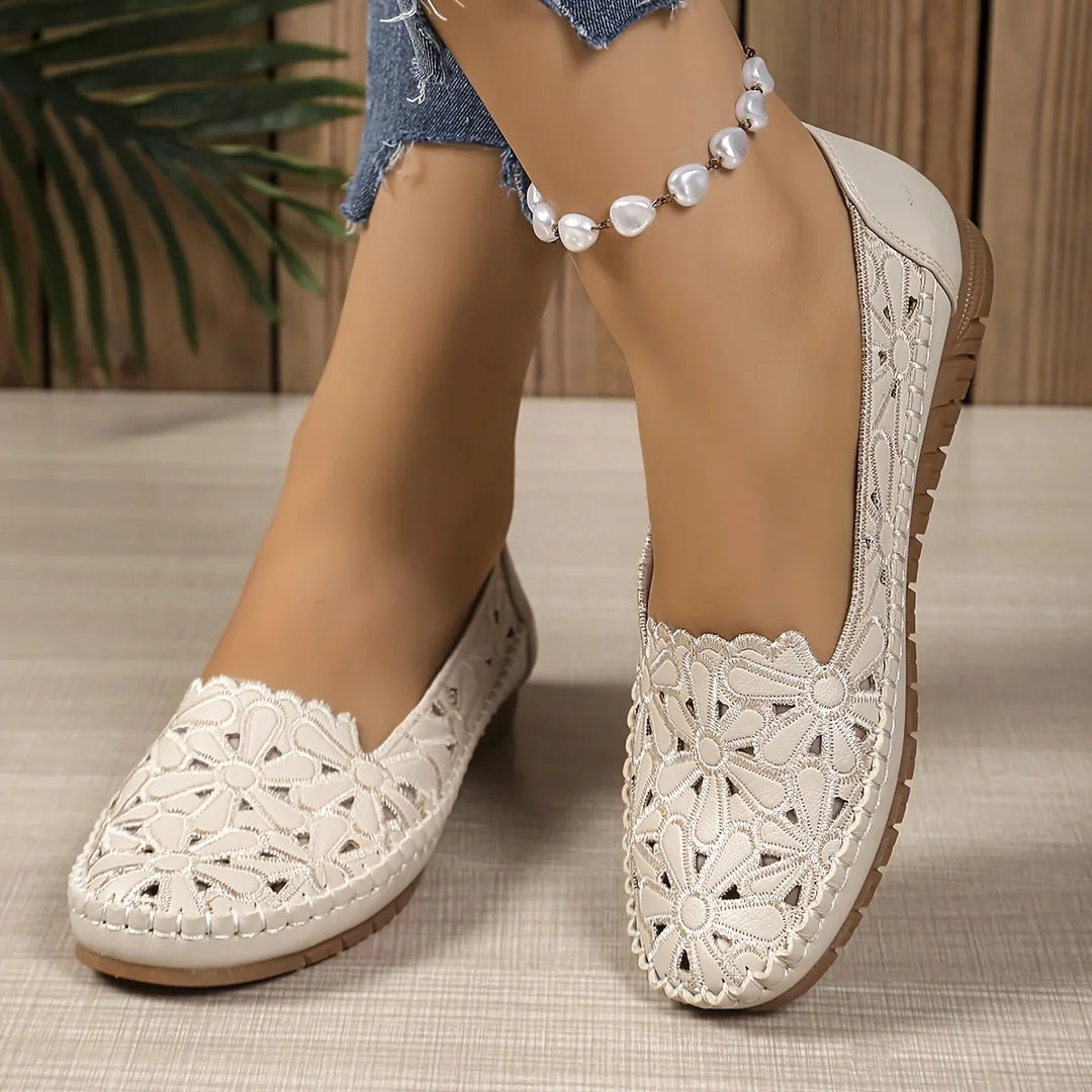 Inessa - Fashionable Orthopedic Shoes With Cutouts