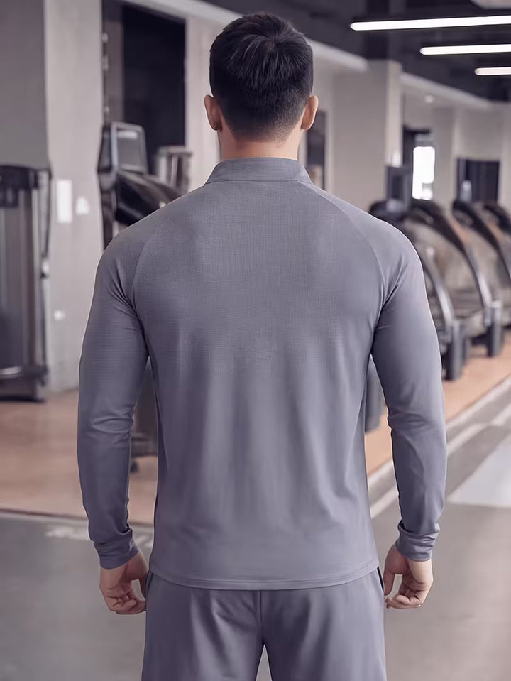 Zerdan - Half Zip Long Sleeve Sweatshirt