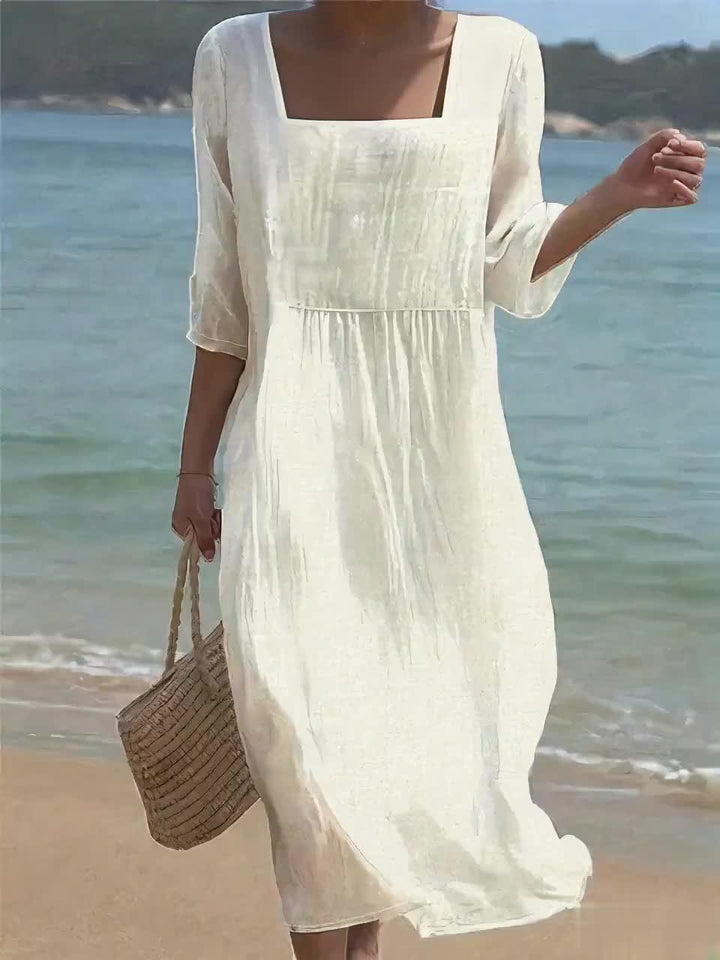 Odonnell - Casual Linen Dress