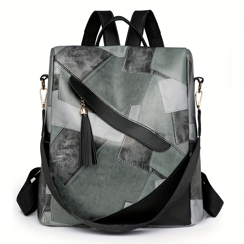 Stratosflex - Checkered Anti-Theft Backpack