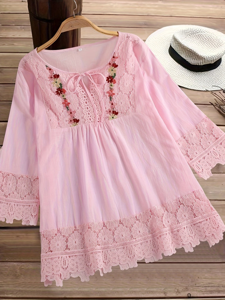 Esmeralda - Elegance Lace Blouse