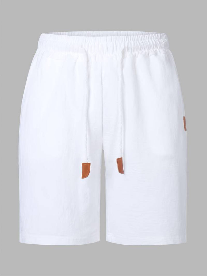 Jonatas - Summer Linen Short With Drawstring Pocket