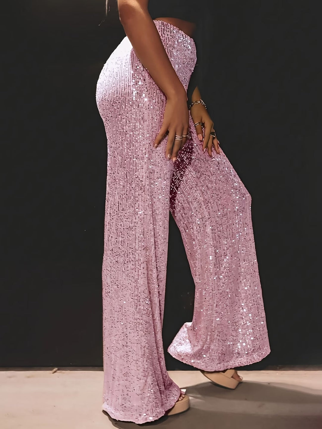 Tnora - Wide Leg High Waist Trouser