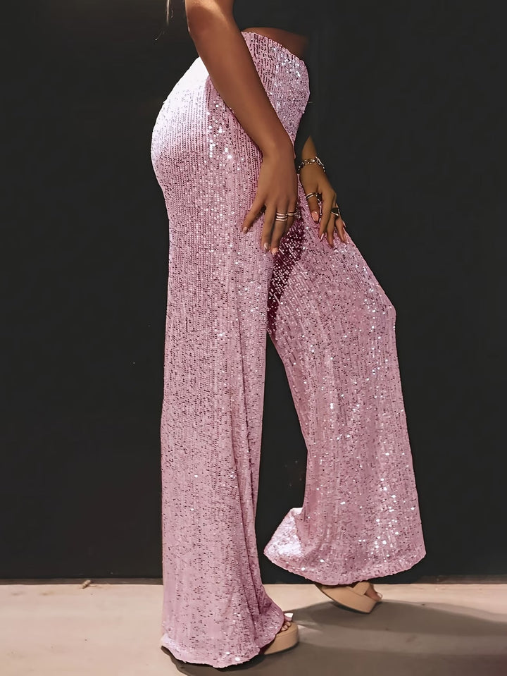 Tnora - Wide Leg High Waist Trouser