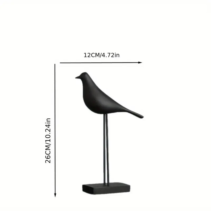 PerchForm - Minimalist Decorative Bird Sculptures on Stand