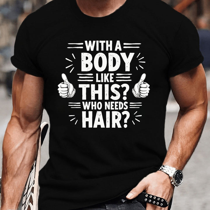 Hairy – Stylish T-Shirt With Short Sleeve