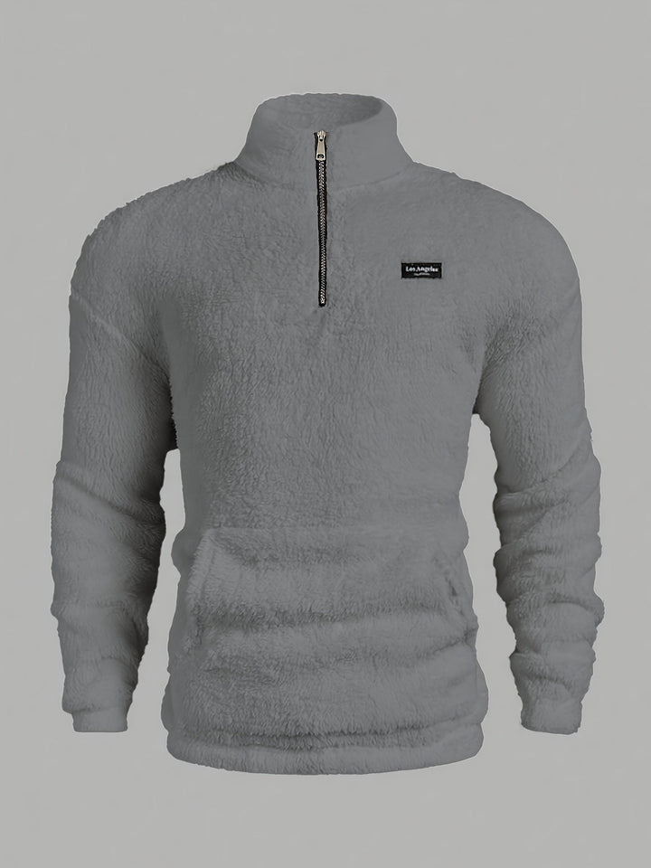 Kamil - Fleece Half Zip Sweater