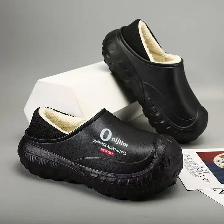 Alvydas - Waterproof Plush Winter Slippers