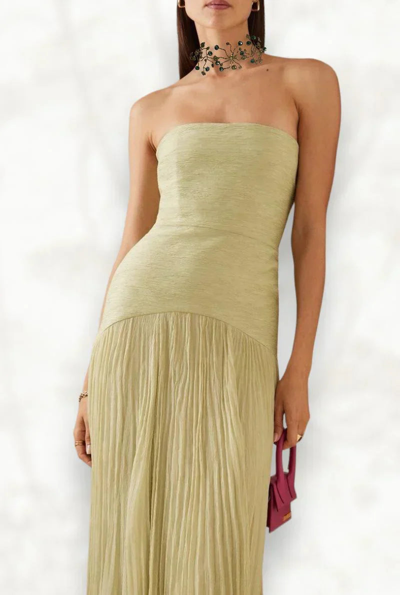 Carina - Long Sleeveless Dress