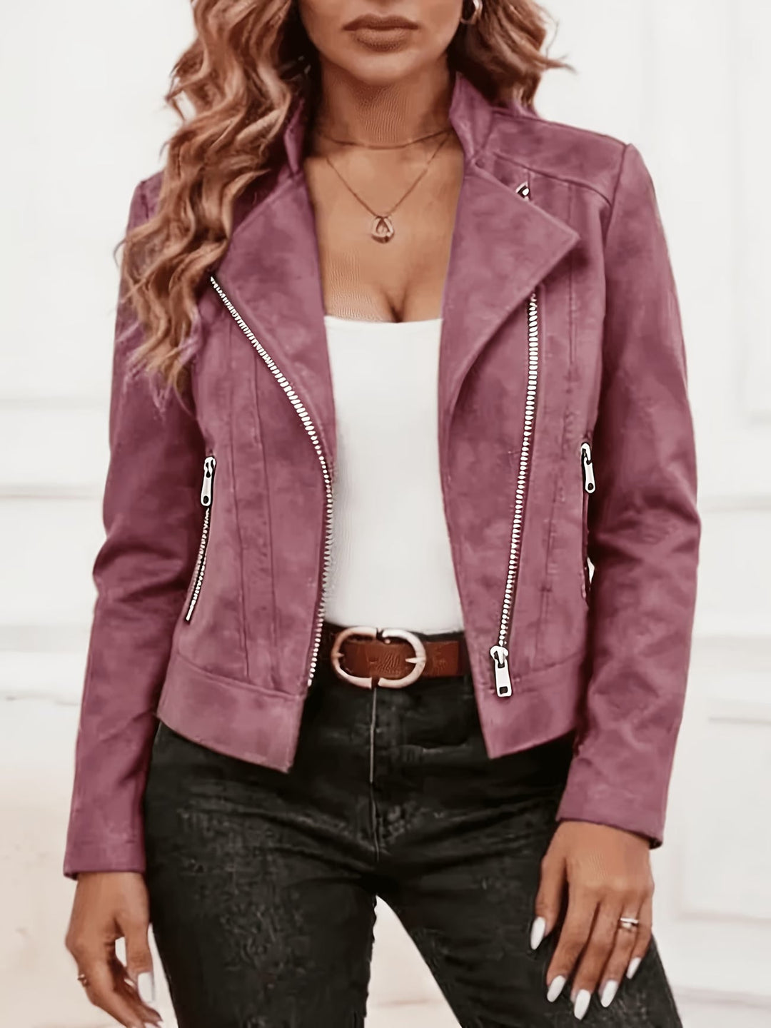 Loviiaula - Long Sleeve Zip-Up Jacket