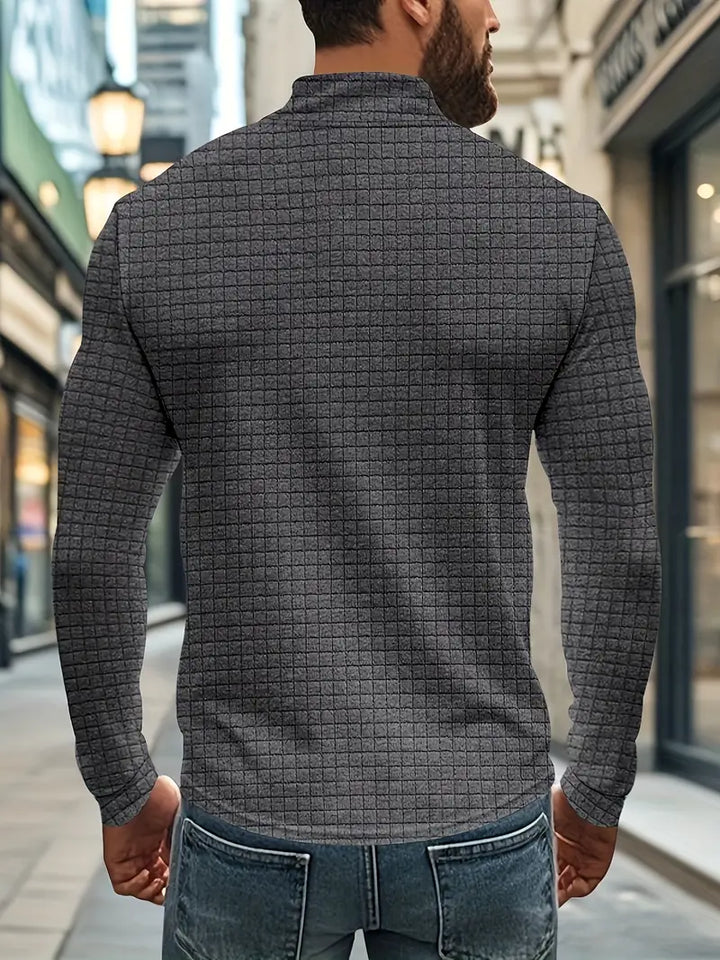 Jarryd - Long Sleeve Sweatshirt With Half Zipper