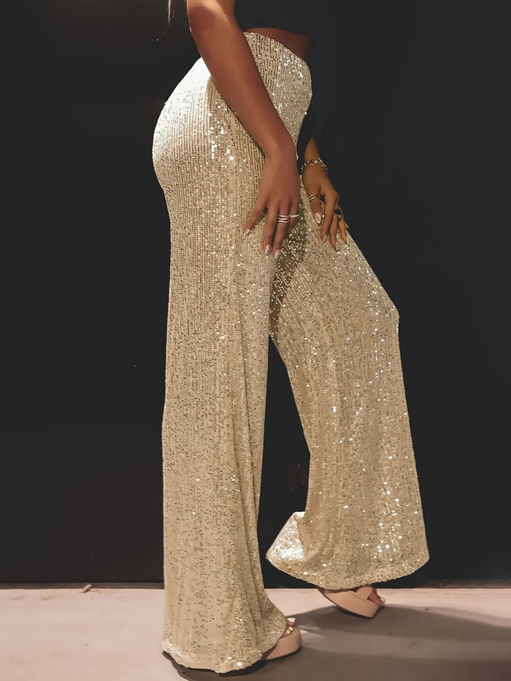 Tnora - Wide Leg High Waist Trouser