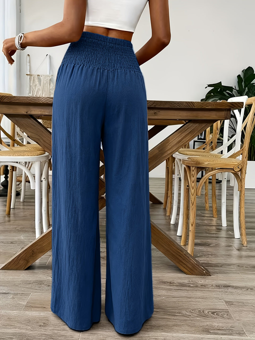 Rebeki - Breathable Cotton Long Pant