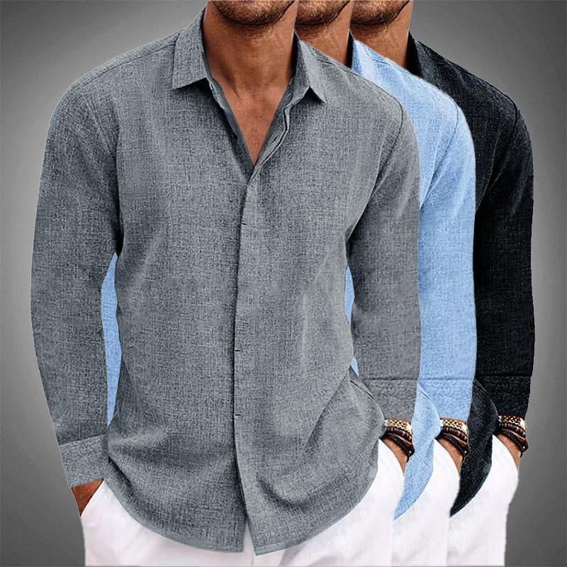 Glynn - Casual Long Sleeve Shirt