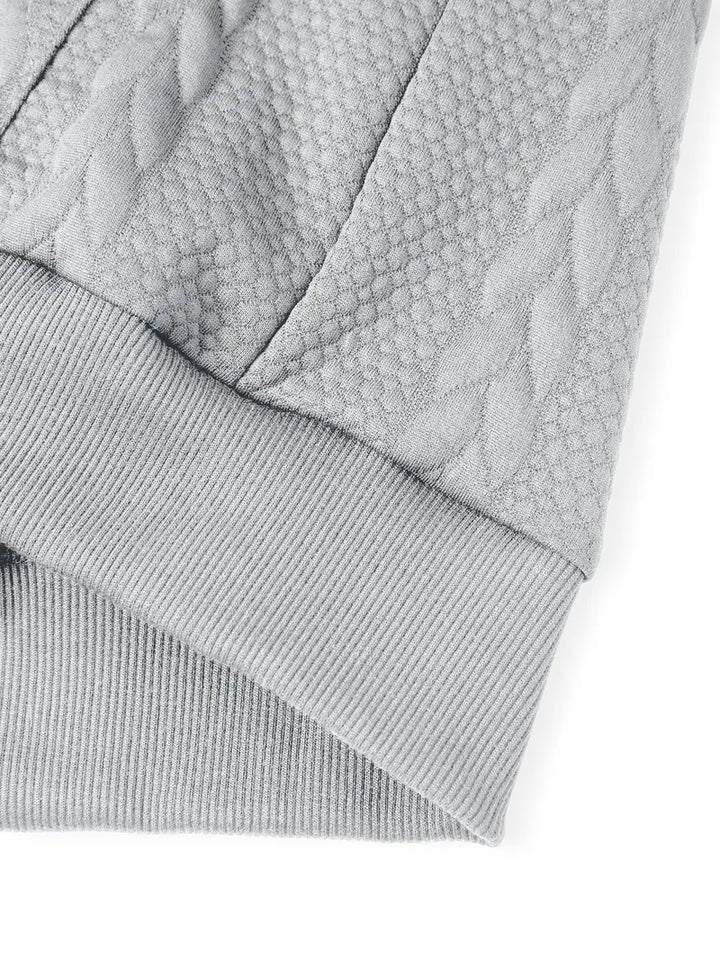 Justus - Long Sleeve Hooded Knit Sweater