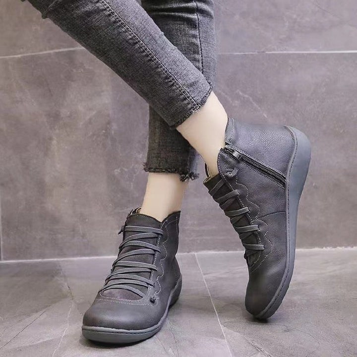 Axiomguard - Orthopedic Lace Up Ankle Boots