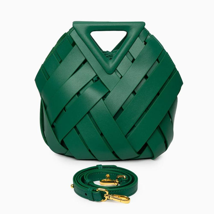 Vivetha - Triangle Shaped Handle Crossbody Bag