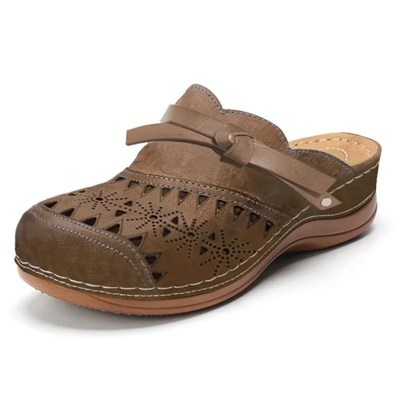 Henia - Comfortable Slip On Clog Shoes