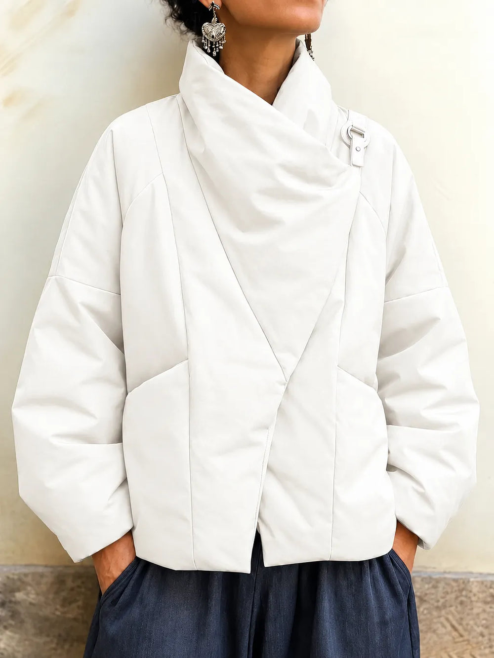 Zarais - Asymmetric Puffer Jacket