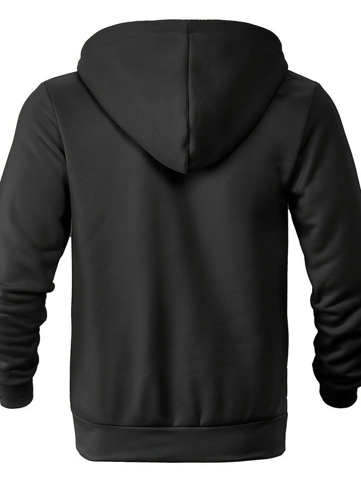 Kolton - Hooded Sweatshirt with Half Zipper