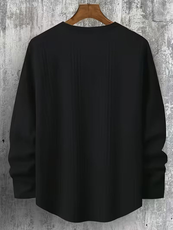 Pauleta - Casual Long Sleeve Crew Neck Sweatshirt