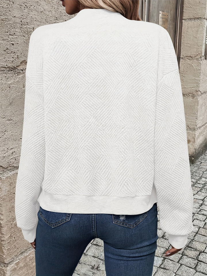 Jemma - Long Sleeve Jacket With Zip-Up