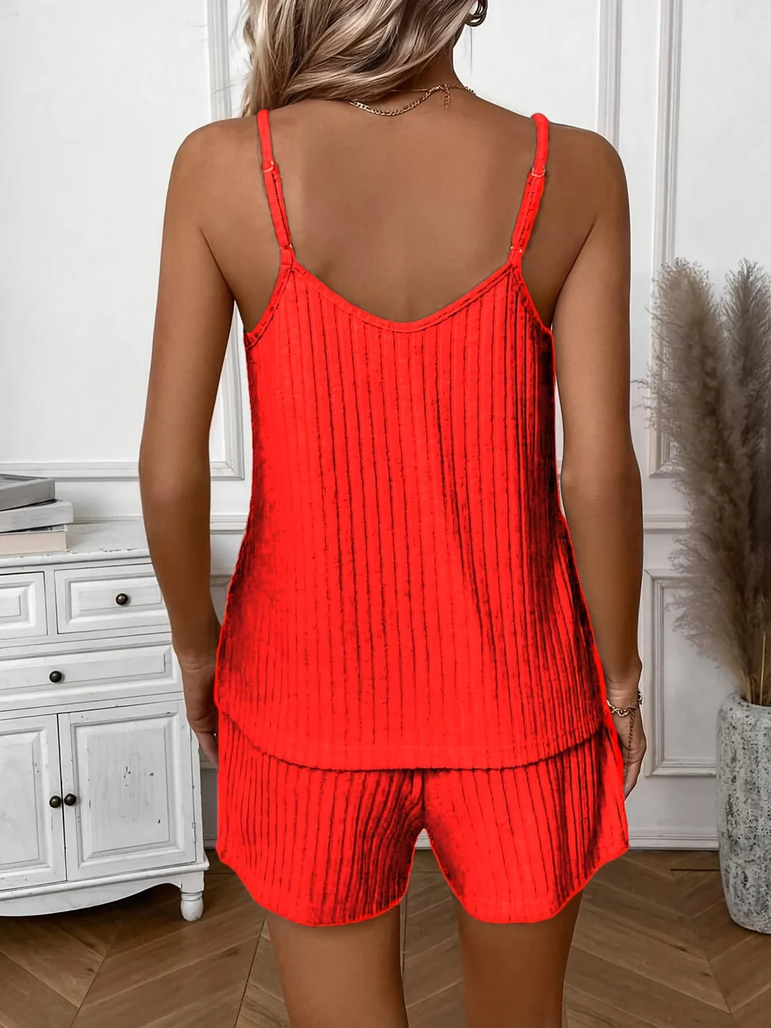 Hristina - Comfortable Two Piece Summer Set With Strap