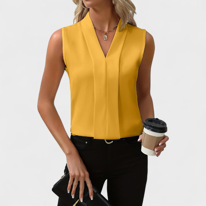Nekane - Elegant Sleeveless Blouse