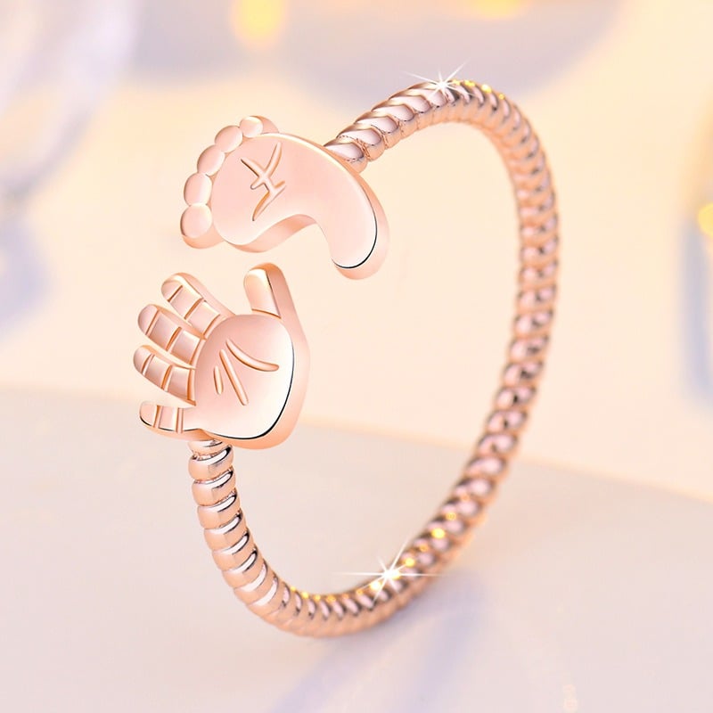 PalmBliss - Wonderful Mama Baby Palm and Feet Ring