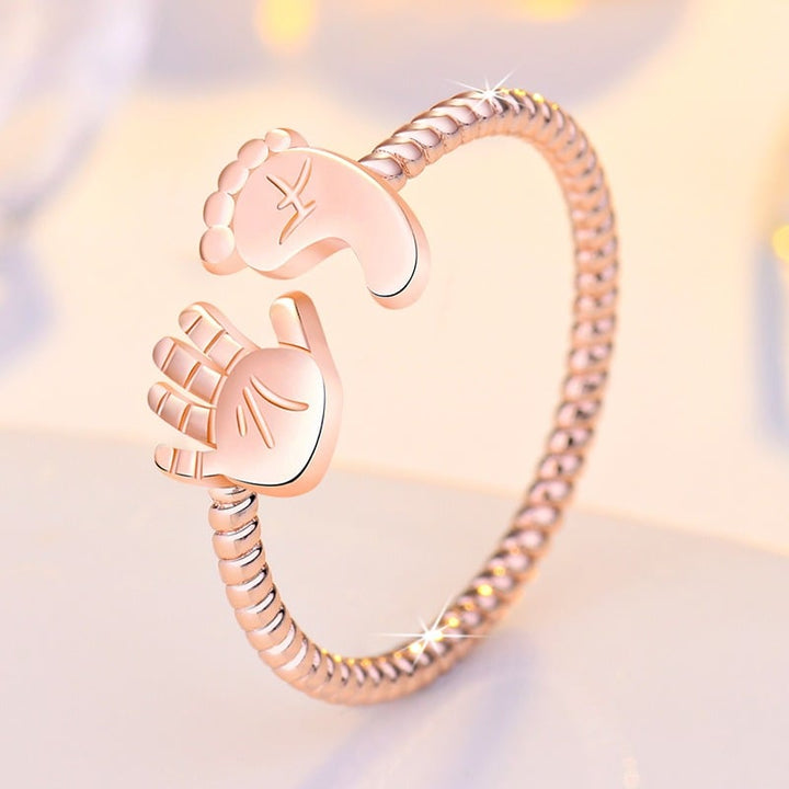 PalmBliss - Wonderful Mama Baby Palm and Feet Ring