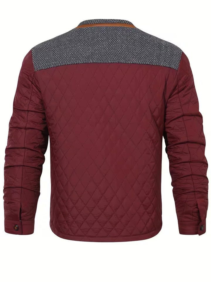 Raffin - Diamond Patchwork Puffer Jacket