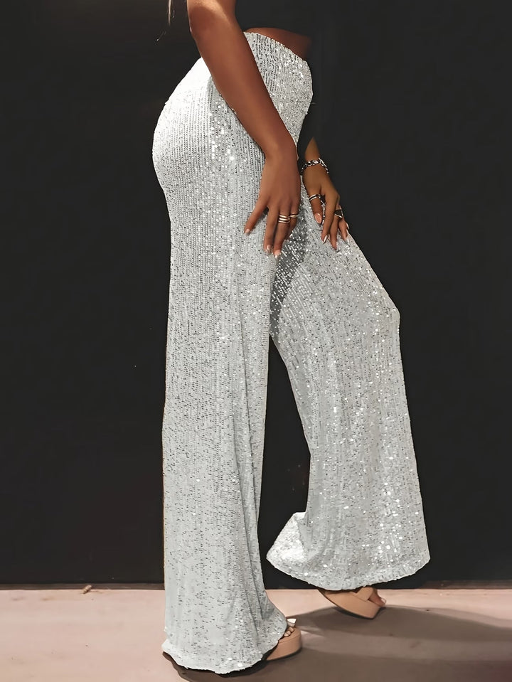 Tnora - Wide Leg High Waist Trouser