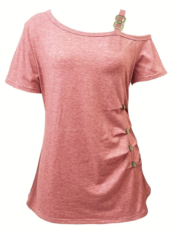 Ianthe - Stylish Short Sleeve T Shirt