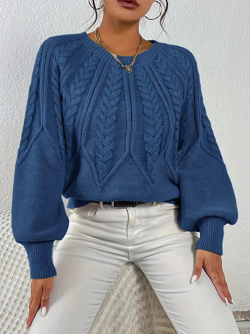 Özden - Elegant Long Sleeve Sweater