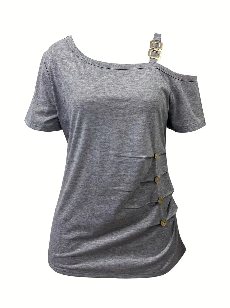 Ianthe - Stylish Short Sleeve T Shirt