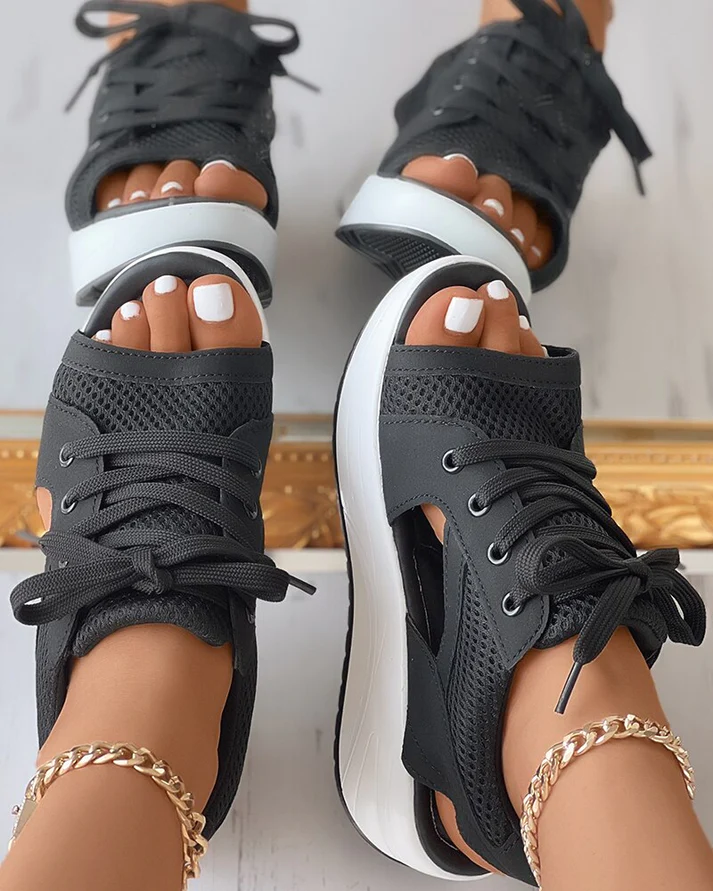 Nursel - Sporty Strappy Sandals