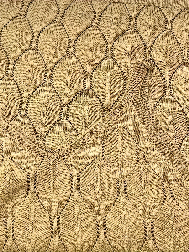 Luciana - Sleeveless Long Knitted Dress With A Coat Style