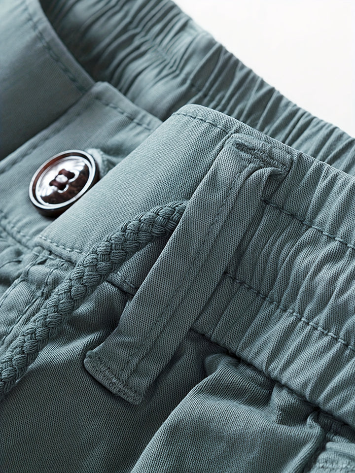 Heino - Premium Cotton Shorts With Pockets