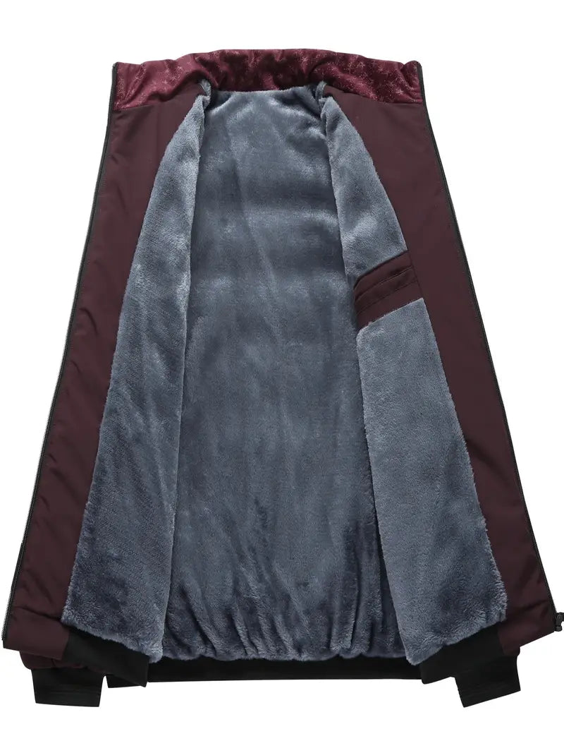 Bavuma - Casual Polyester Jacket With Zippered