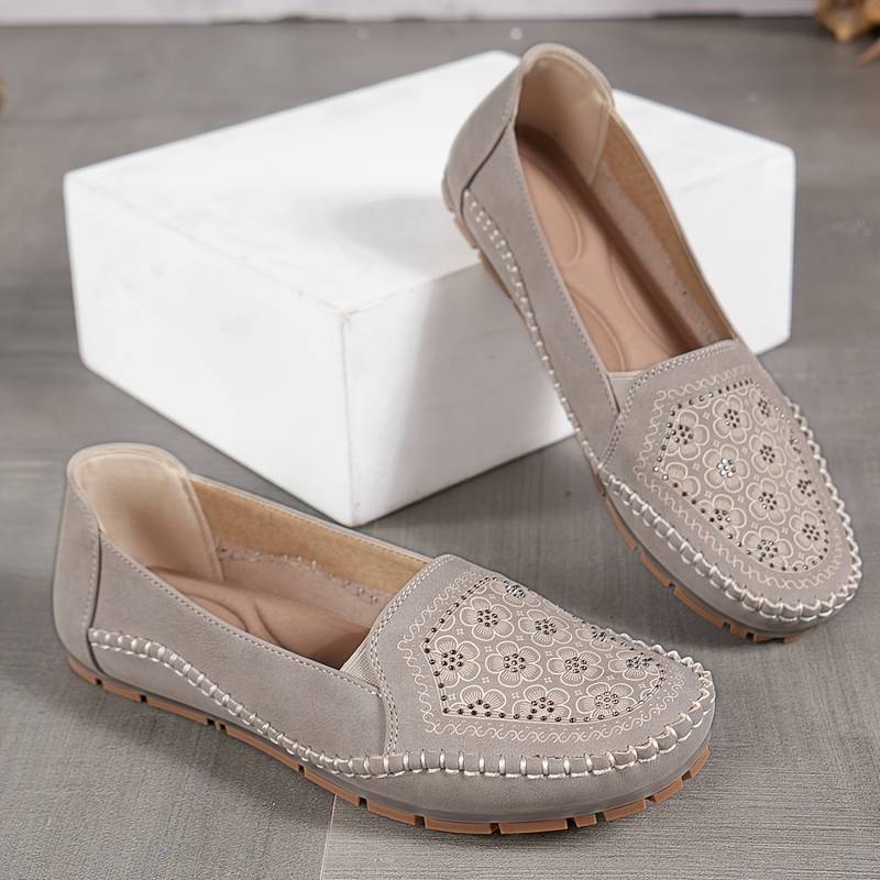 Orital - Vintage Stitched Soft Loafers