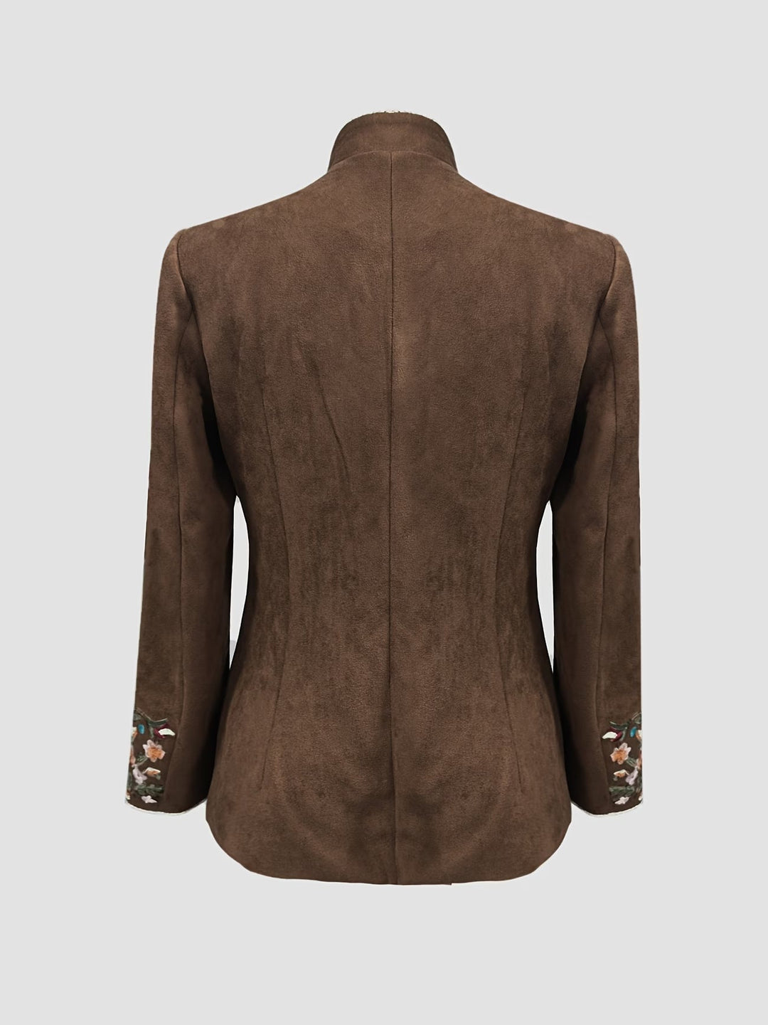 Anisaa - Elegant Jacket With Stand Collar