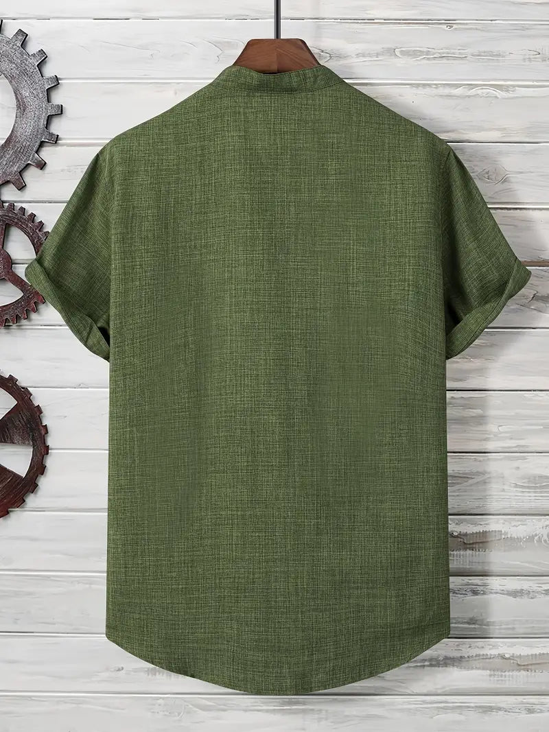 Kieth - Short Sleeve Shirt With Front Pocket