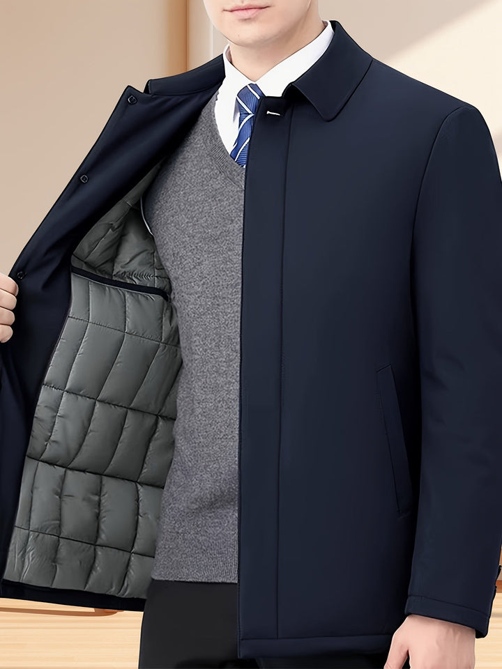 Cassimund - Commuter Jacket With Front Button Placket