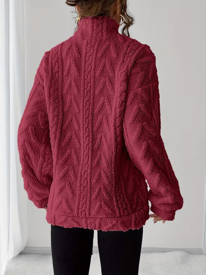 Oriaenica - Versatile Warm Fleece Sweatshirt