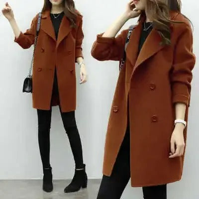 Katherene - Long Trench Coat
