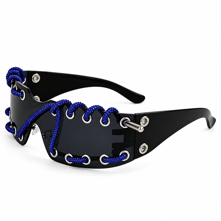 ChainShade - Studded Lens Fashion Sunglasses