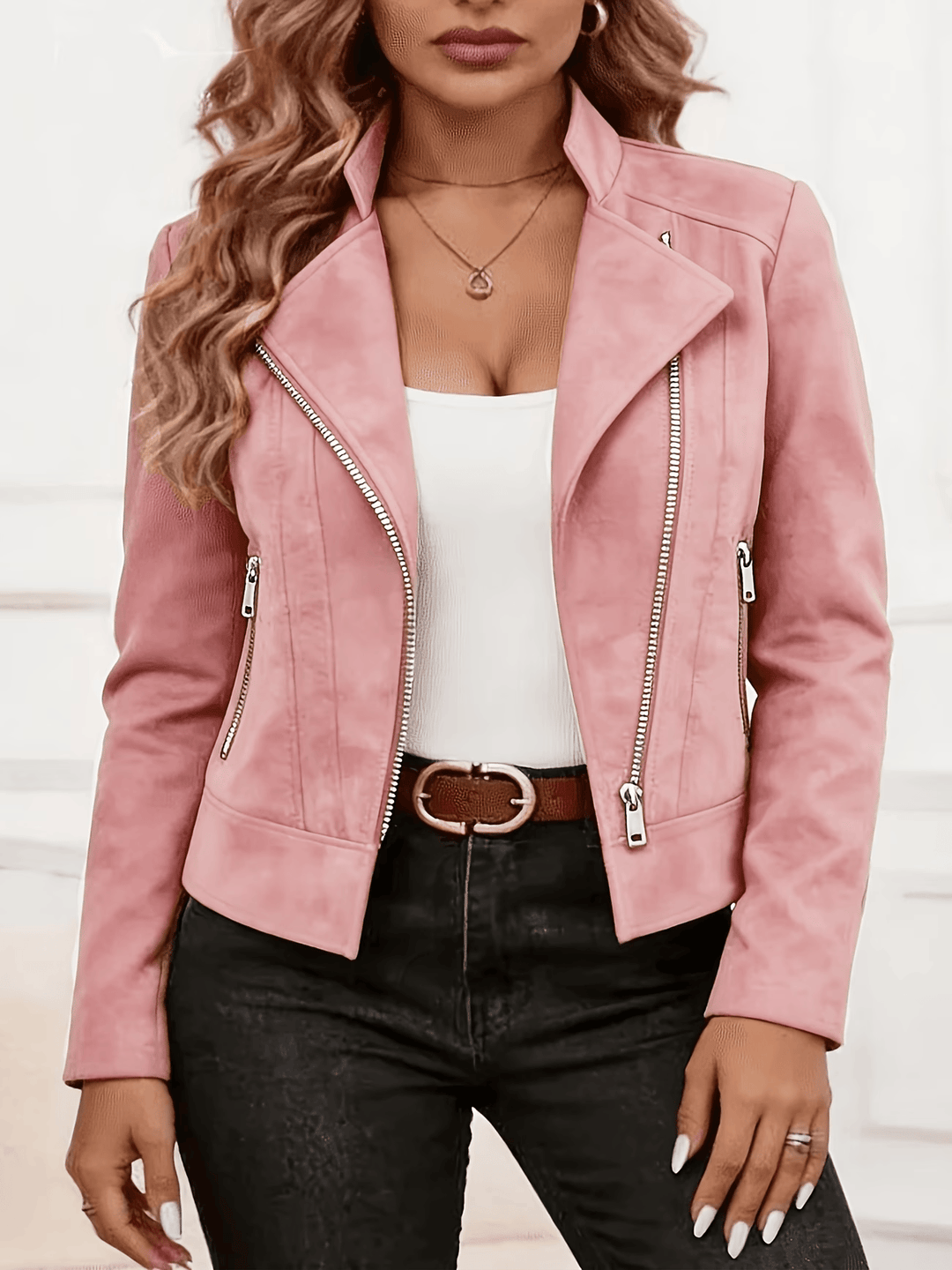 Loviiaula - Long Sleeve Zip-Up Jacket
