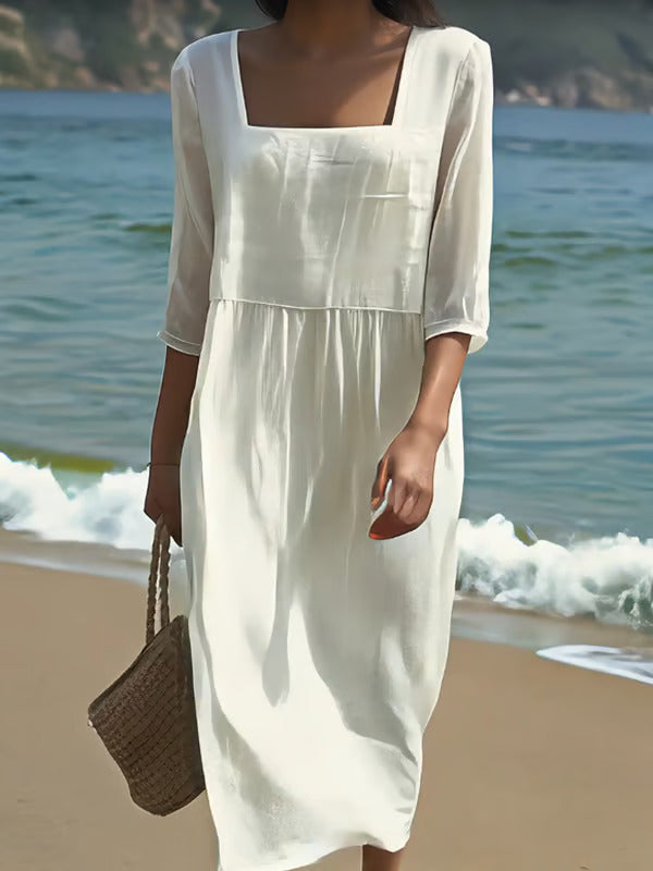 Odonnell - Casual Linen Dress
