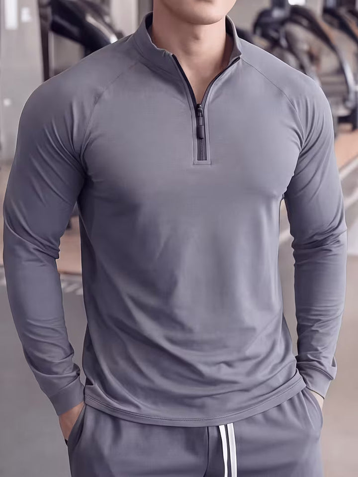 Zerdan - Half Zip Long Sleeve Sweatshirt